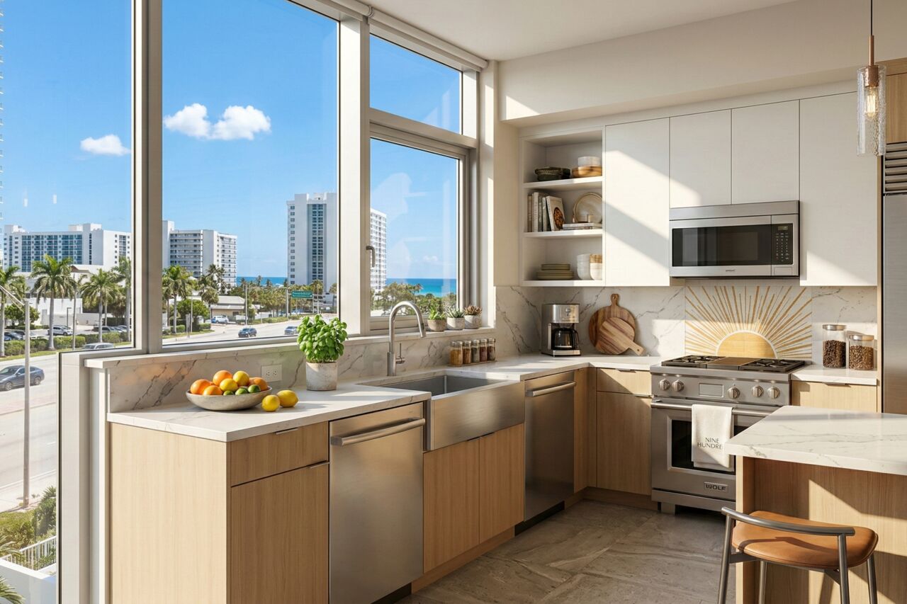 Nine Hundred Apartments Hallandale Beach Building Interior